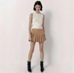 ZARA プリーツスカート