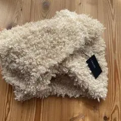 新品　イング　スヌード　ベージュ