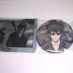 銀魂 曇天 アニメイト 河上万斉 缶バッジ ポストカード - メルカリ