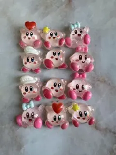 カービィ ネイルパーツ 12個セット　星のカービィ