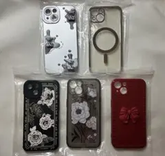 iPhone13用スマホケース 5点セット