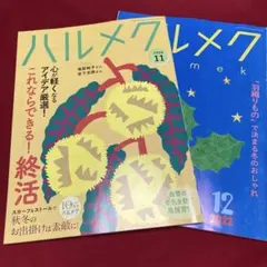 ハルメク2冊2026年11月号2022年12月号終活・ネット活用・目のトラブル他