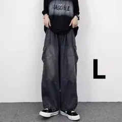 デニム　パンツ　メンズ　ジーパン　ワイドパンツ　シンプル　おしゃれ　レディース