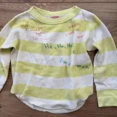 DENIM DUNGAREE 長袖サーマル カットソー 100cm