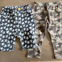 ハーフパンツ　レギンス　80cm