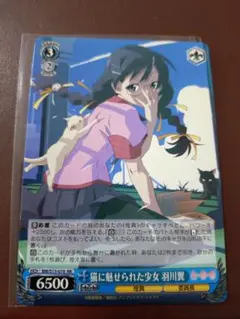 猫に魅せられた少女 羽川翼 RR ヴァイスシュヴァルツ 化物語 - メルカリ