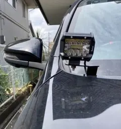 ハイラックス(gun125)用ボンネットライトステー　(ワイド新型) type Amazon | ADVY ハイラックス用 ボンネットライトステー GUN125