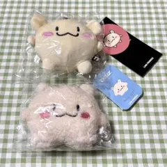 TRUZ RURU たっとん マスコット ぬいぐるみ キーホルダー 2個セット