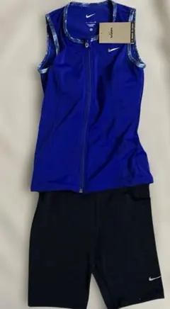 NIKEスイムウエア　レディースSサイズ　新品タグ付き未使用　ブルー　セパレート