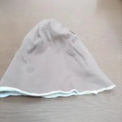ブラウン コットン ニット帽