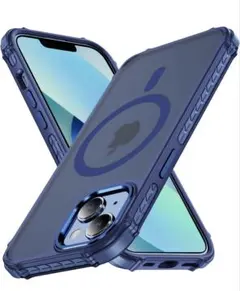 iphone13 /14ケース マット半透明　米軍MIL規格・Magsafe対応
