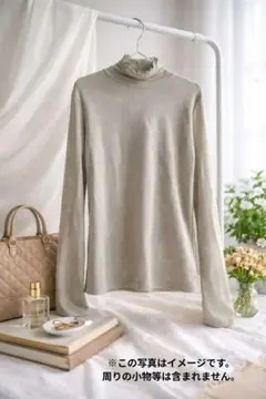 BAYFLOW ラメシアータートル 長袖 上品