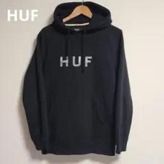 ハフ HUF スウェット パーカー ロゴ プリント カモフラ 迷彩 プルオーバー