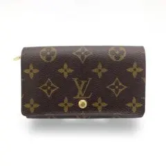 極美品 ルイヴィトン ポルトモネビエトレゾール キャッシュレス コンパクト