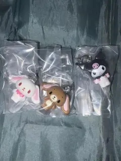 めじるしアクセサリー　サンリオ　クロミ　シュガーバニーズ　しろうさ　くろうさ