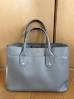 FURLA グレー ハンドバッグ