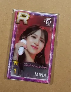 TWICE ssjyp リアルカード トレカ ミナ