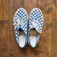 615新品未使用 VANS AUTHENTIC 50TH 赤青 チェッカーボード - メルカリ