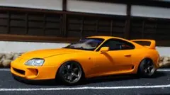 タミヤ ラジコン RC トヨタ スープラ 塗装済スペアボディ レーシング