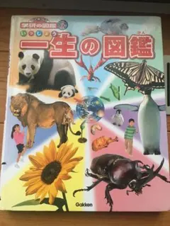 一生の図鑑 学研　図鑑　動物　魚　昆虫　水の生き物　虫