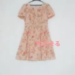 LAISSE PASSE 花柄ワンピース