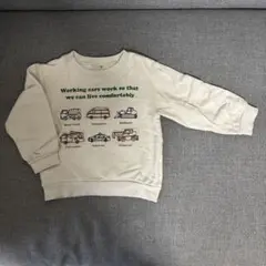 petit main 薄手トレーナー 100cm