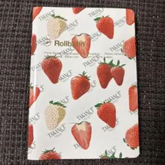LOFT タカノフルーツパーラーコラボ ロルバーンノートA6 イチゴ柄