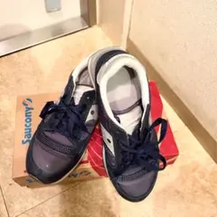 SAUCONY JAZZ ORIGINAL ジャズ ネイビー　グレー　38のサムネイル
