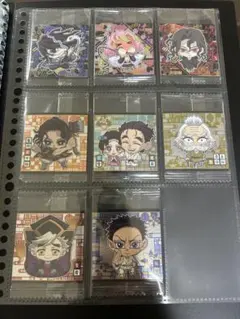 鬼滅の刃シールウエハースその14 鬼舞辻無惨など17枚まとめ売り