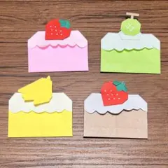 【ハンドメイド】誕生日　ケーキ　折り紙のサムネイル