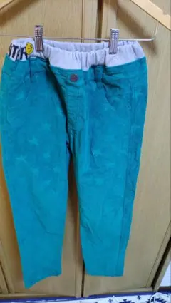 SMILE GOOD コーデュロイパンツ ターコイズ