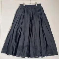 ◉ゴーシュ オーガニックドビーギャザースカート ネイビー - メルカリ