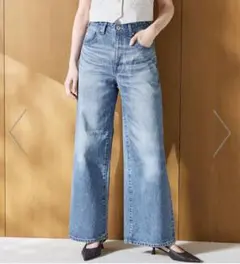 SOMETHING LISA ヴィンテージワイドデニムパンツのサムネイル