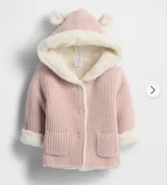 GAP コート　アウター　ベビー　ギャップ　ピンク　18-24M 80