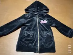 Barbie ブラック トレーナー 90サイズ