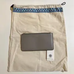 【TORY BURCH】ミニ財布　カードケース　グレー