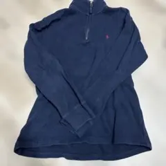 Polo by Ralph Lauren ハーフジップ スウェット ネイビー