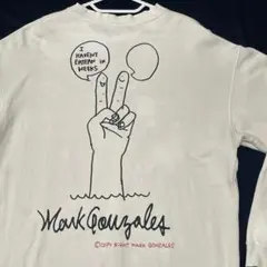 MARK GONZALES 両面プリント バックピースロゴ マークゴンザレス