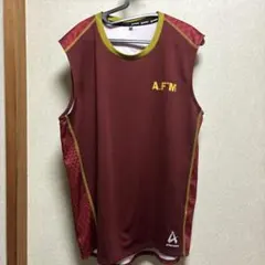 ATHFORM ノースリーブ トレーニングトップ 赤のサムネイル
