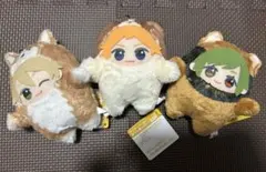 A3! もふめ〜と　ワンワンぬいぐるみ　夏組 3個セット 幸 天馬 一成