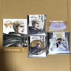 Anique 進撃の巨人 騎馬 エルヴィン グッズ 4点セット