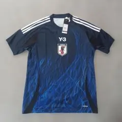 Brand new, unused Y-3 Japan national football team uniform, size L.