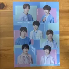 【なにわ男子】ローソン×なにわ男クリアファイル5枚セット