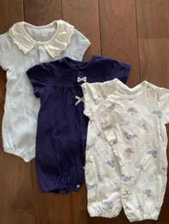 カバーオール 50-60 70 3枚セット