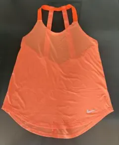 NIKE ナイキ DRI-FIT タンクトップ M オレンジ ヨガ ランニングのサムネイル