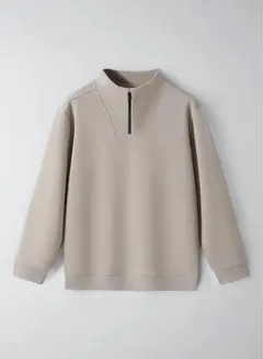 [MistyQueen]スウェットトレーナー メンズ レディース 3XL カーキ