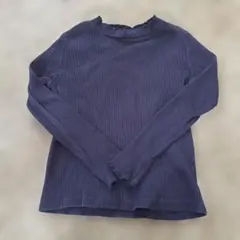 UNIQLO 長袖カットソー 130 ブラック