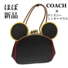 ほぼ新品 COACH × ディズニー ミッキーマウス バッグ