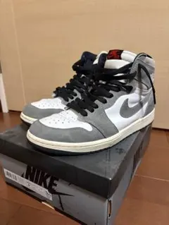 Air Jordan 1 Black and Smoke Grey