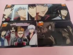 銀魂 ファミマプリント 4枚 坂田銀時 桂小太郎 坂本辰馬